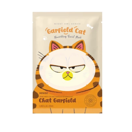 Mascarilla hidratante gatito naranja