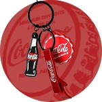 Llavero destapador Coca Cola