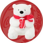 Peluche Coca Cola